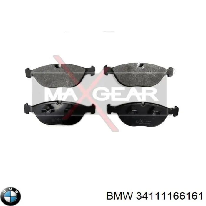 Купити 34111166161 BMW Колодки гальмівні передні, дискові