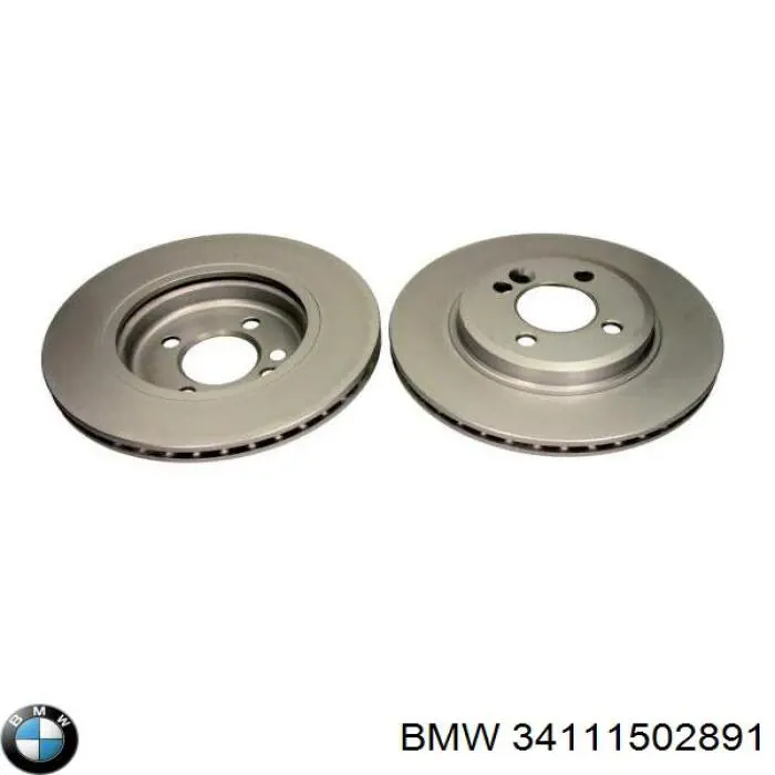 34111502891 BMW Гальмо дискове переднє