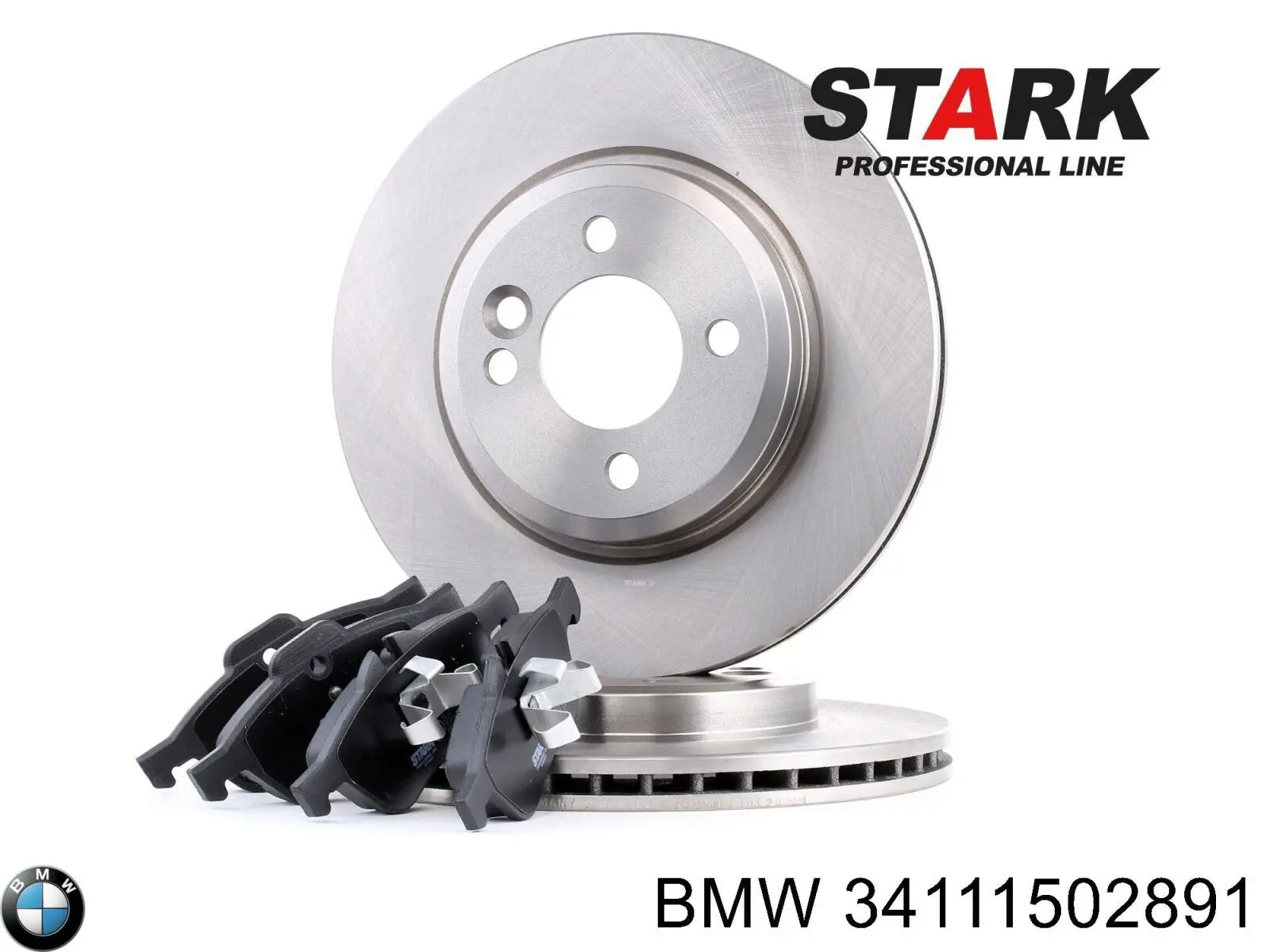 Купити 34111502891 BMW Ротор гальмівний