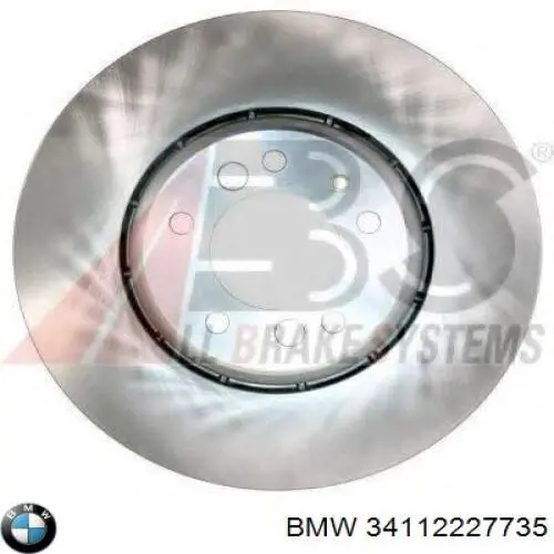 Купити 34112227735 BMW Ротор гальмівний