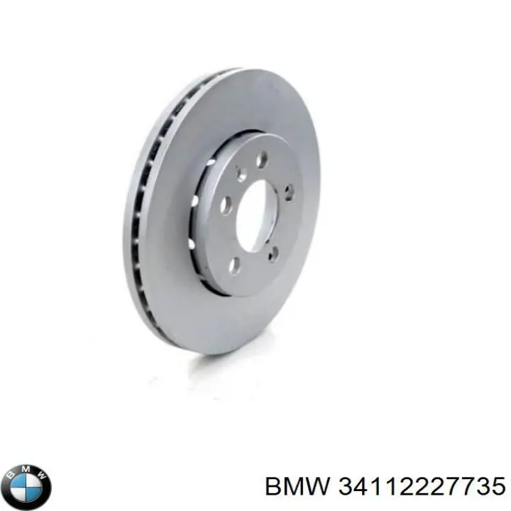 Гальмівні диски передні 34112227735 BMW
