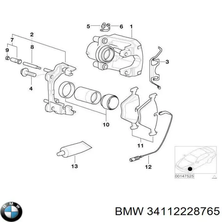 34112228765 BMW 