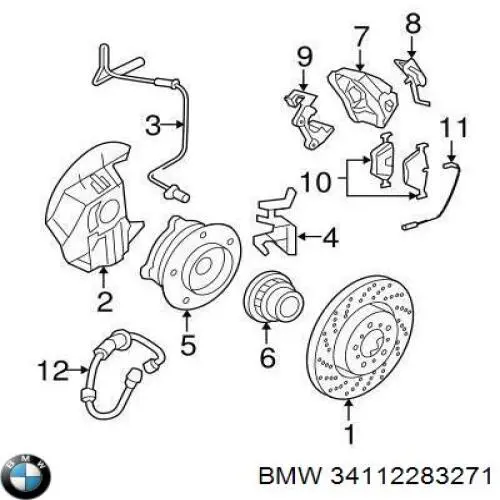  34112283723 BMW