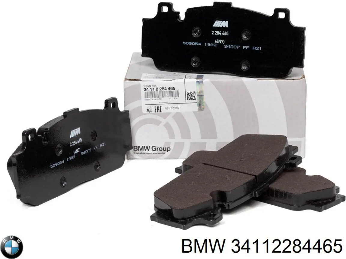 Гальмівні колодки BMW 34112284465 ціна, від 124.83 USD