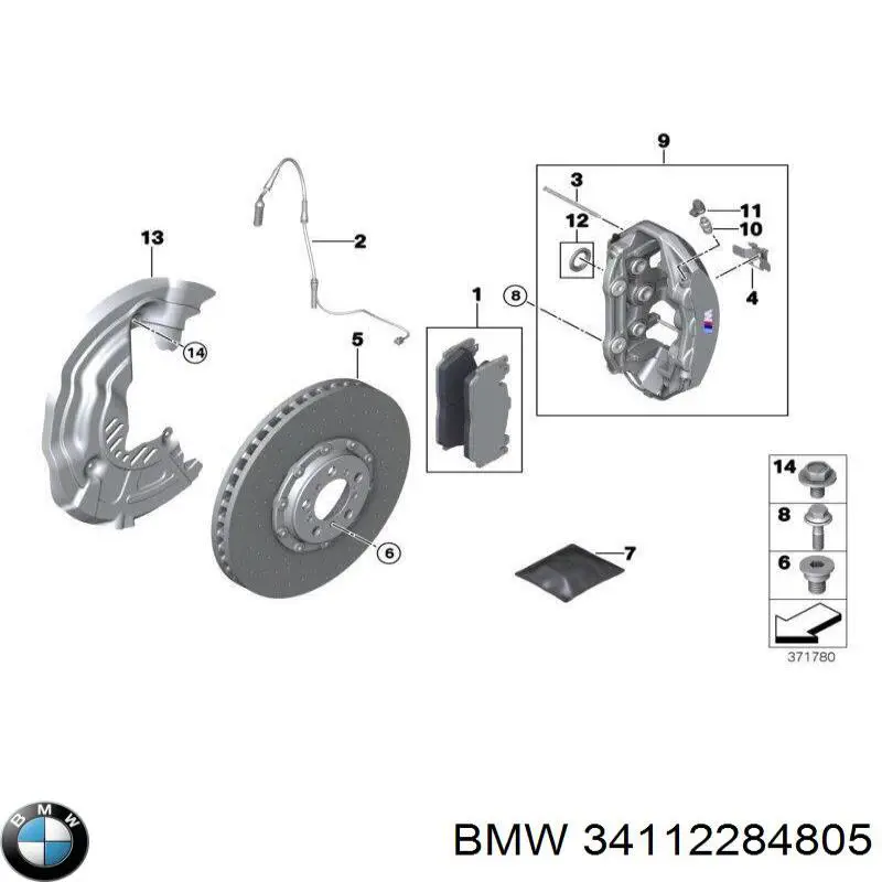  34112284805 BMW