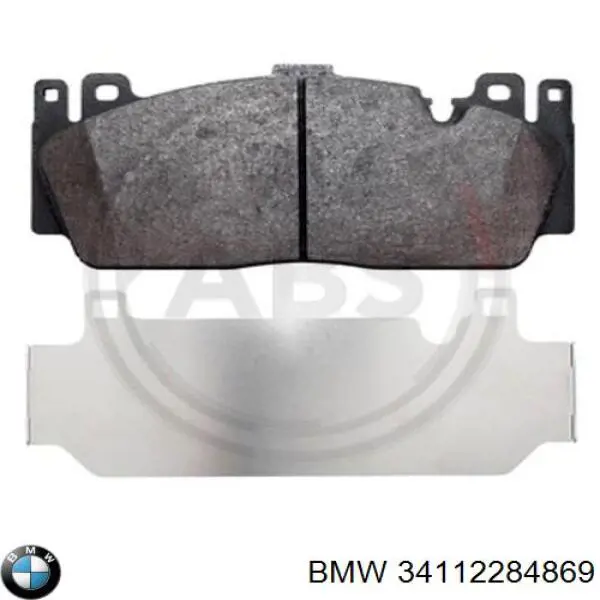 34112284869 BMW Передні гальмівні колодки