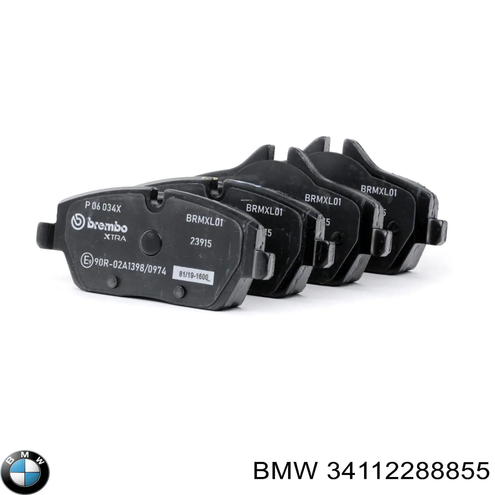 Гальмівні колодки BMW 34112288855 ціна, від 46.46 USD