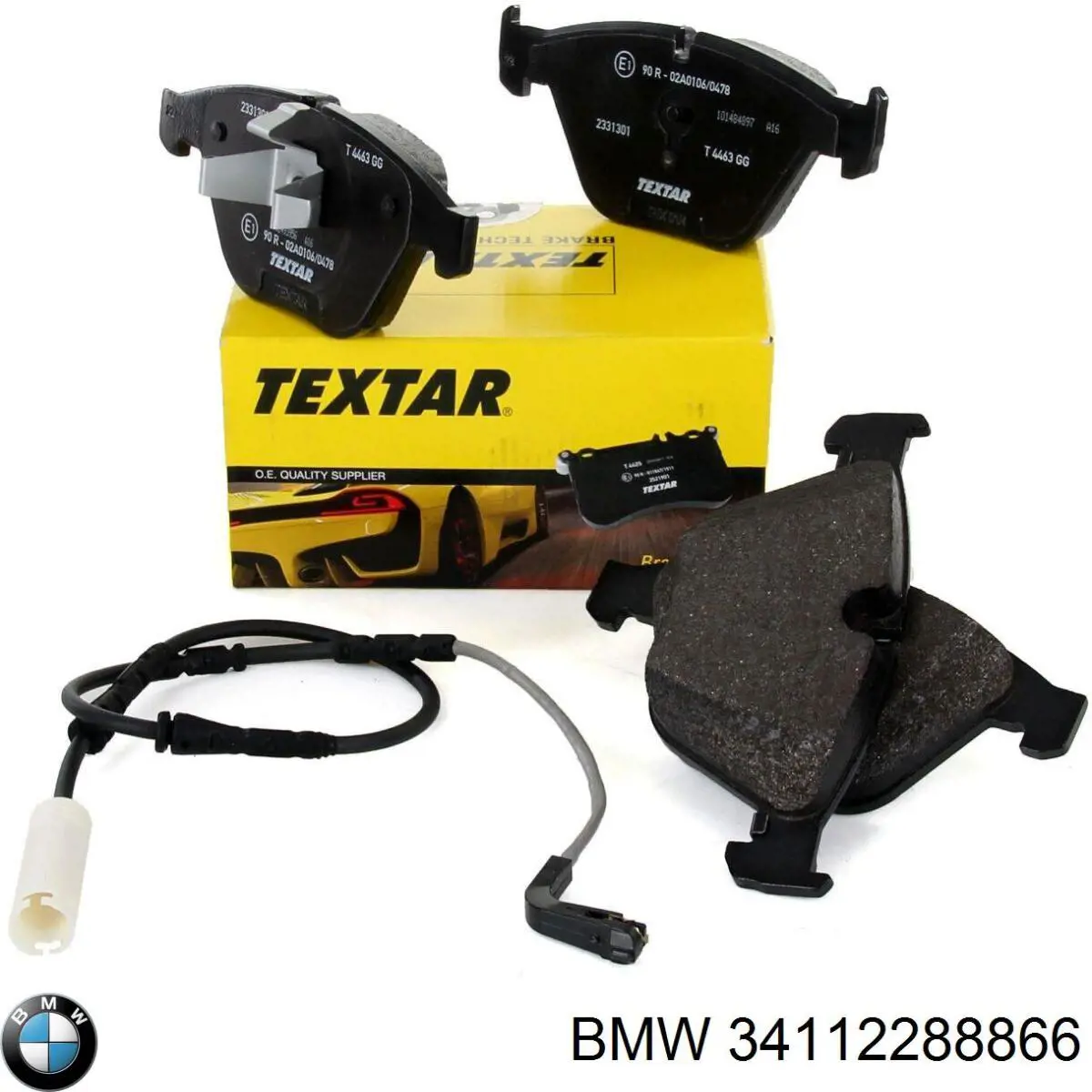Тормозні колодки BMW 34112288866
