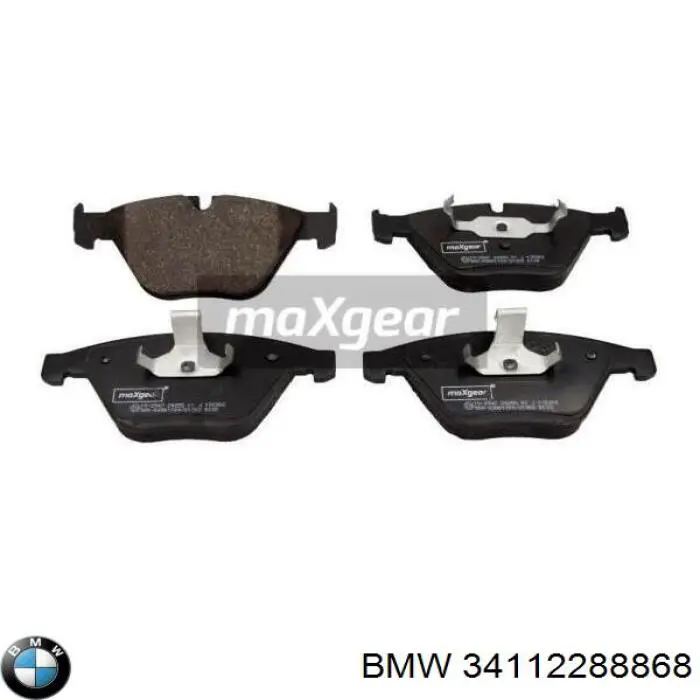 Купити 34112288868 BMW Колодки гальмівні передні, дискові