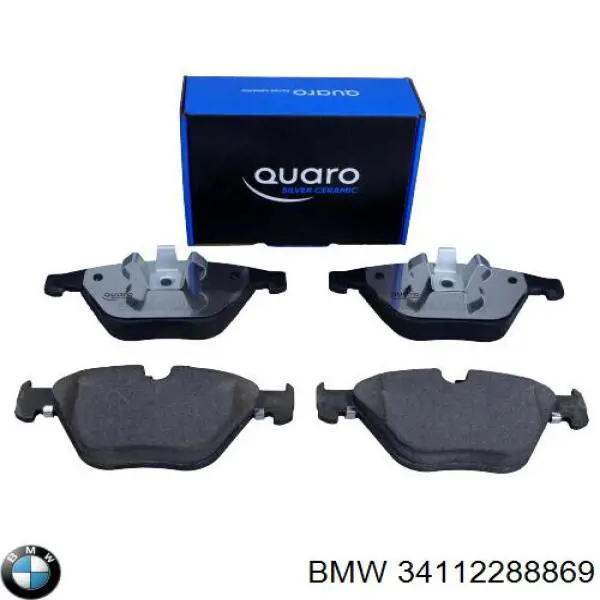 Передні тормозні колодки 34112288869 BMW