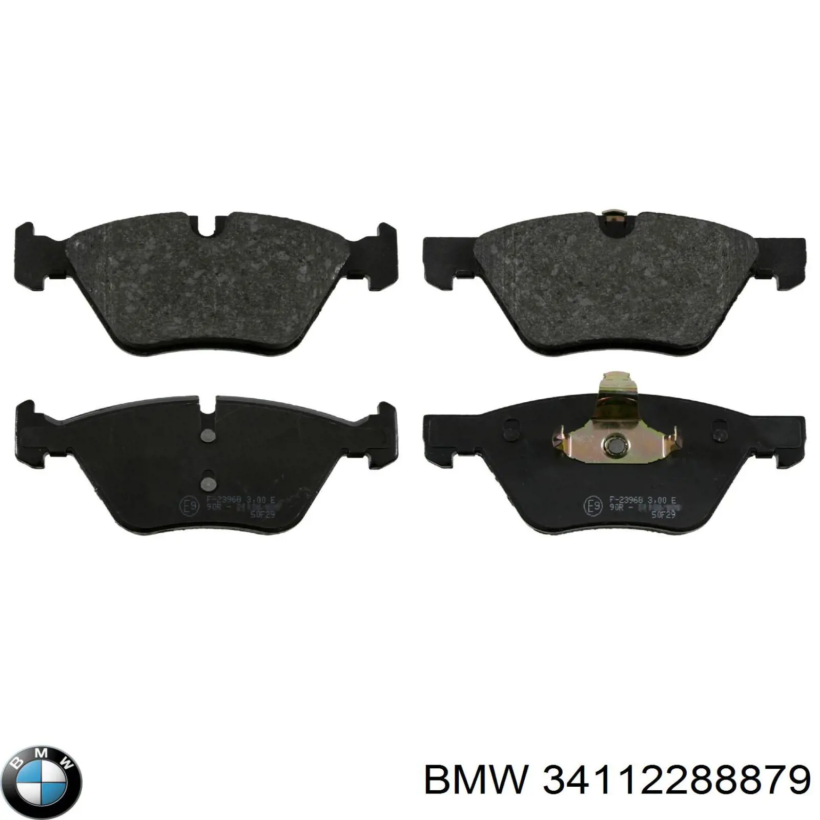 Купити 34112288879 BMW Колодки гальмівні передні, дискові