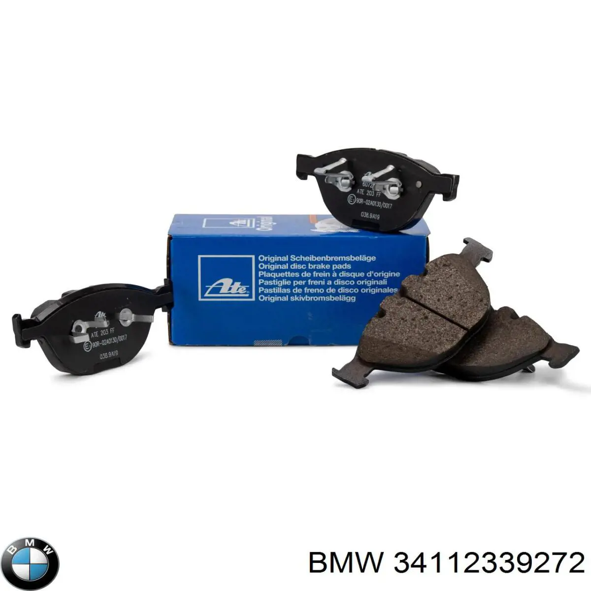 Передні тормозні колодки 34112339272 BMW