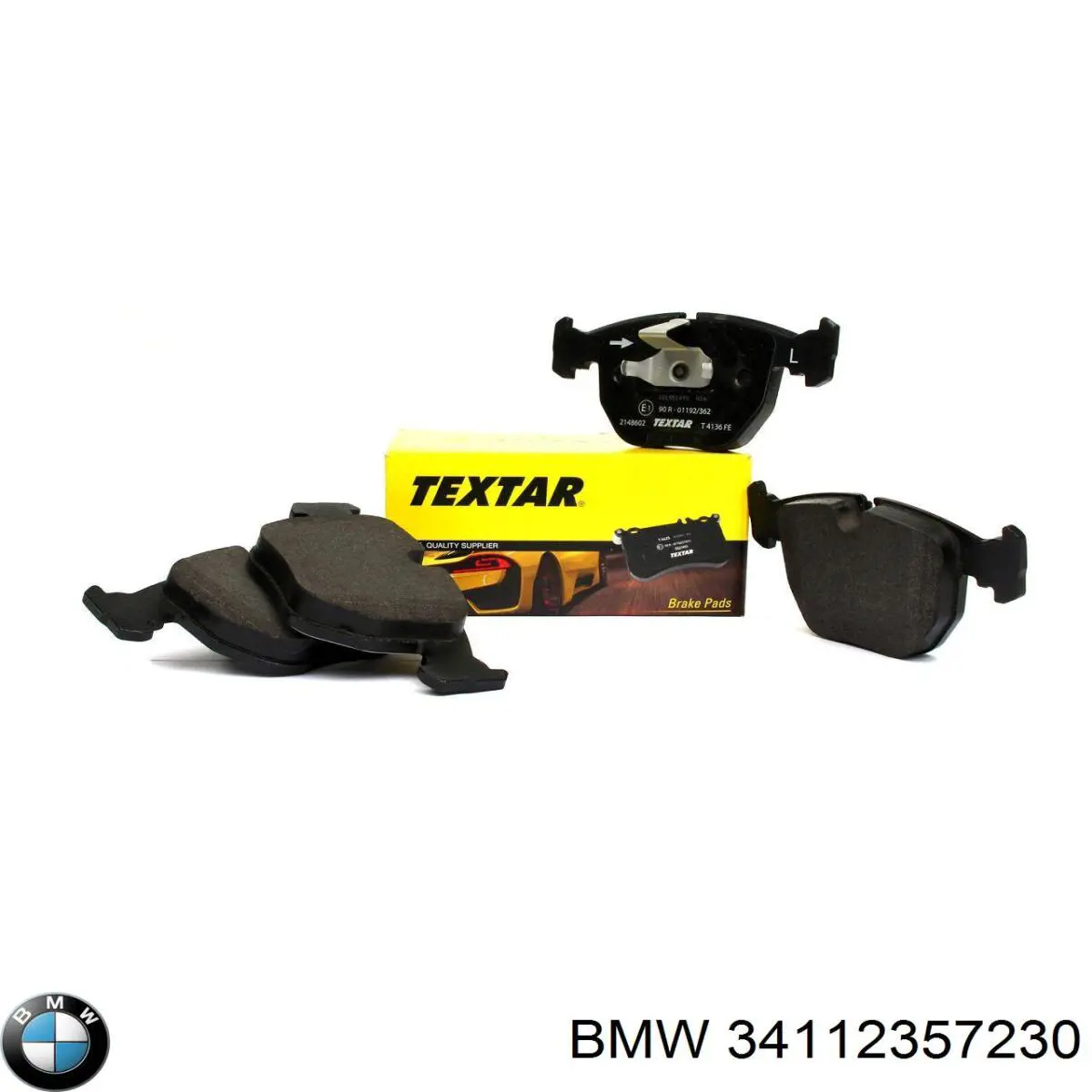 Тормозні колодки BMW 34112357230