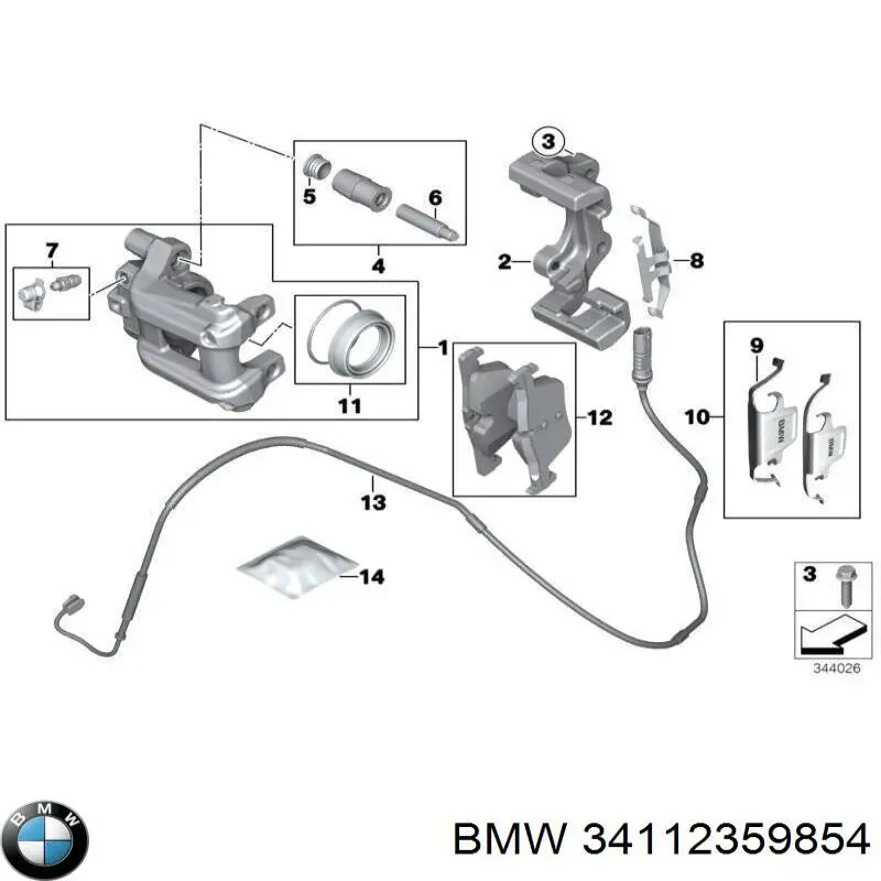 34112359854 BMW 
