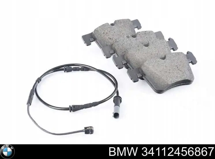 Купити 34112456867 BMW Колодки гальмівні передні, дискові