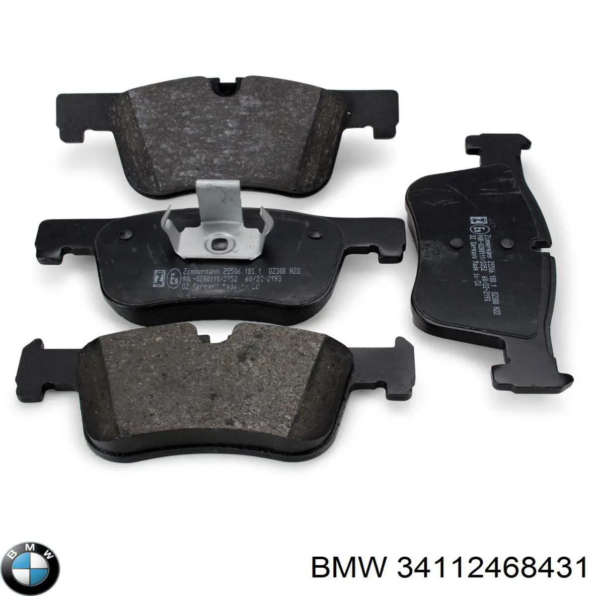 Купити 34112468431 BMW Колодки гальмівні передні, дискові