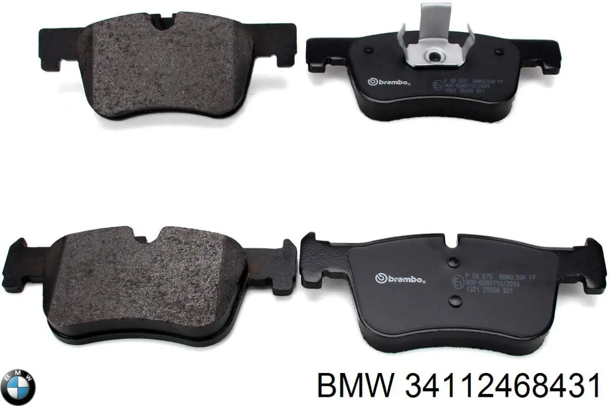 Гальмівні колодки BMW 34112468431 ціна, від 40.61 USD
