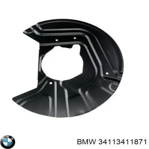 Купити 34113411871 BMW Захист гальмівного диска, переднього, лівого