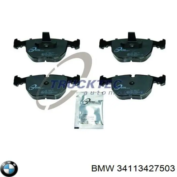 34113427503 BMW Передні гальмівні колодки