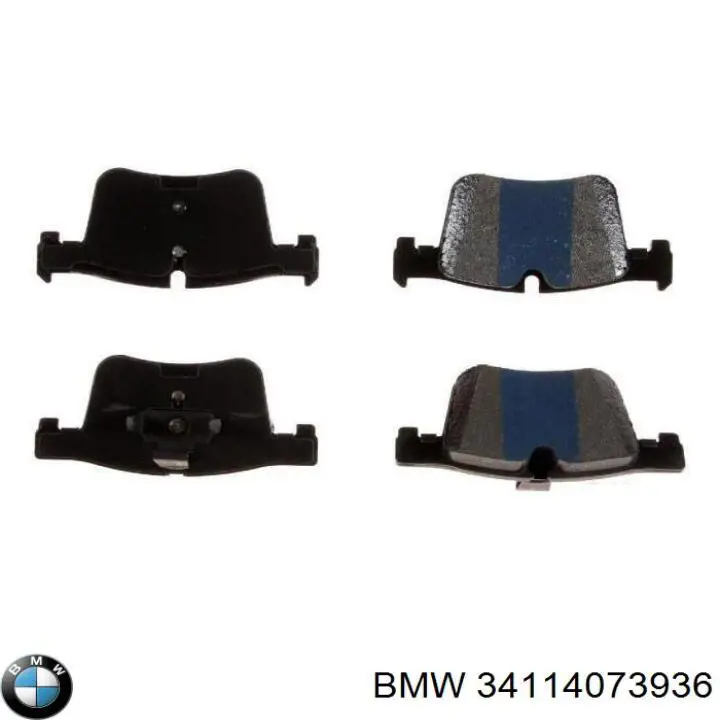 Купити 34114073936 BMW Колодки гальмівні передні, дискові