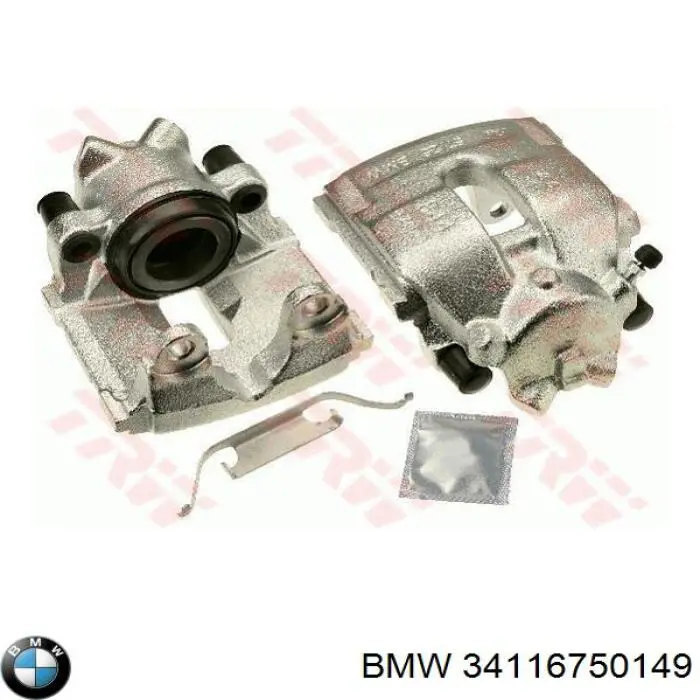 Супорт тормзной BMW 34116750149