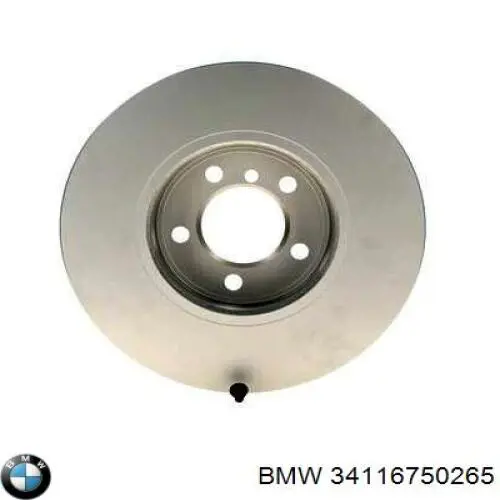 Гальмівні диски передні 34116750265 BMW