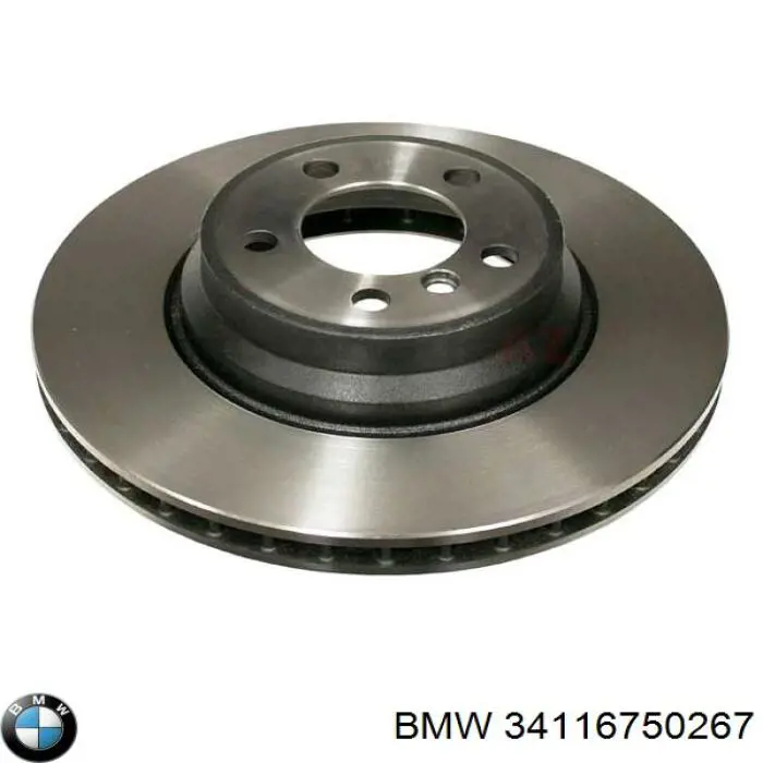 Диск гальмівний передній BMW 34116750267