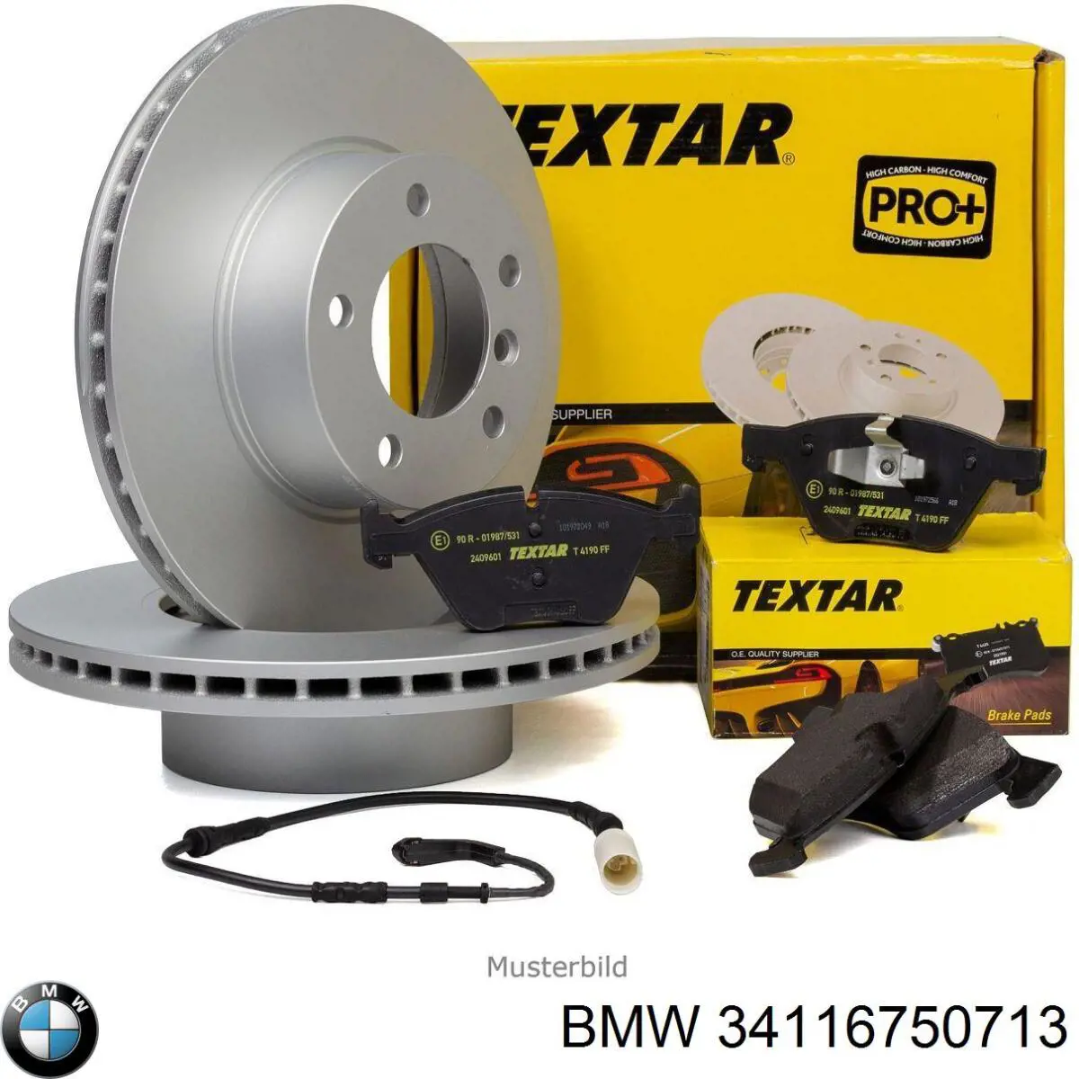 Гальмівні диски передні 34116750713 BMW