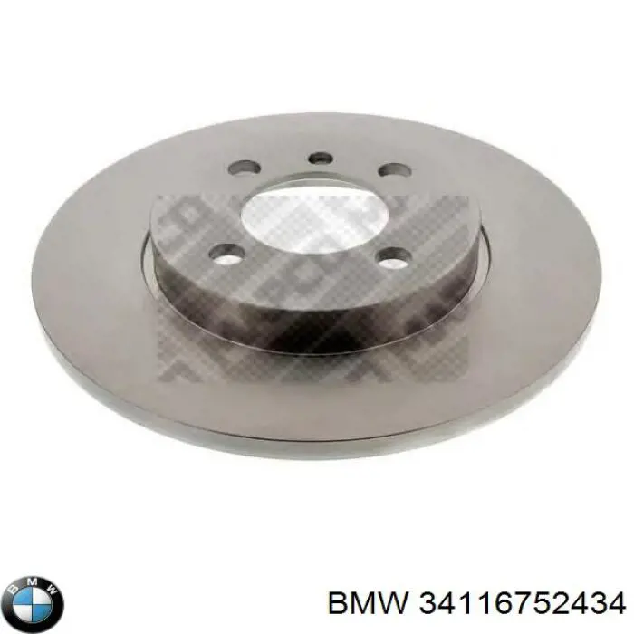Диск переднього гальма BMW 34116752434 ціна, від 19.41 USD