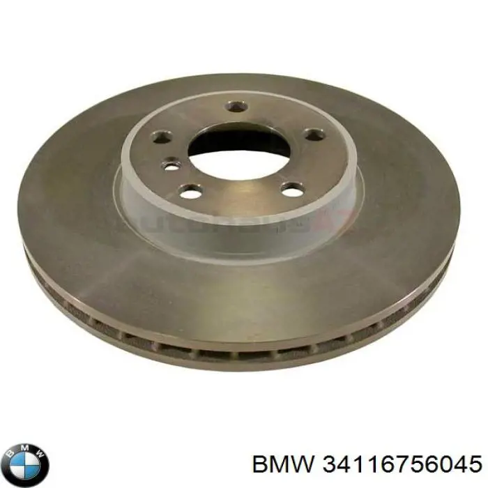 Гальмівні диски передні 34116756045 BMW