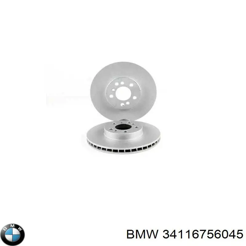 Купити 34116756045 BMW Ротор гальмівний