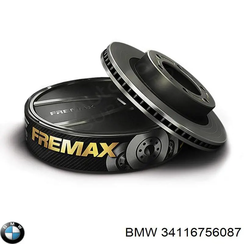 Купити 34116756087 BMW Ротор гальмівний