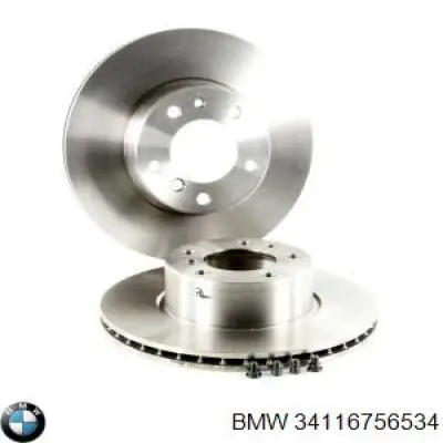 34116756534 BMW Гальмо дискове переднє