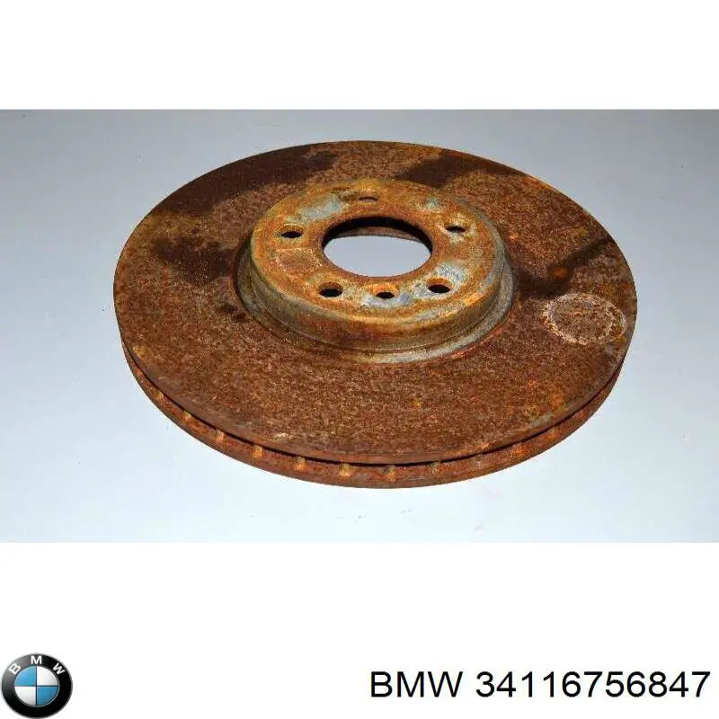 Гальмівні диски передні 34116756847 BMW