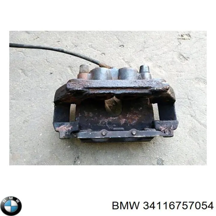 34116757054 BMW Супорт гальмівний передній правий