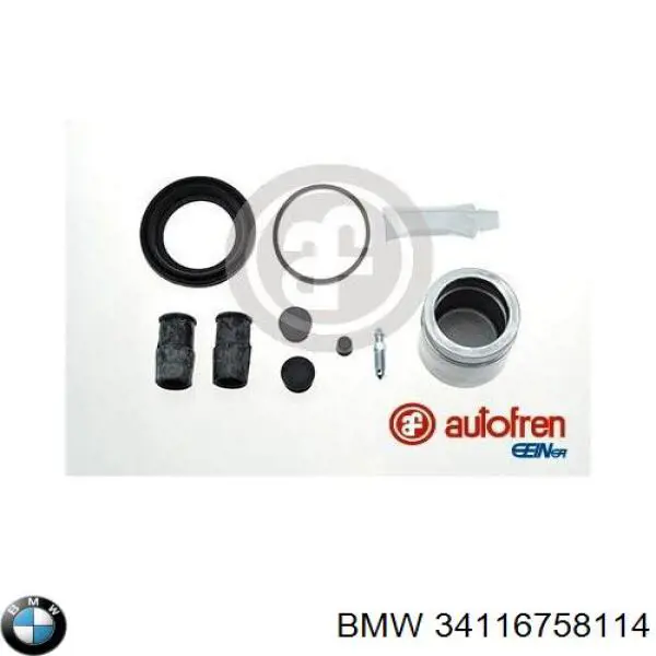 Купити 34116758114 BMW Супорт гальмівний передній правий