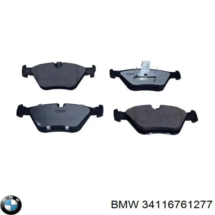 Купити 34116761277 BMW Колодки гальмівні передні, дискові
