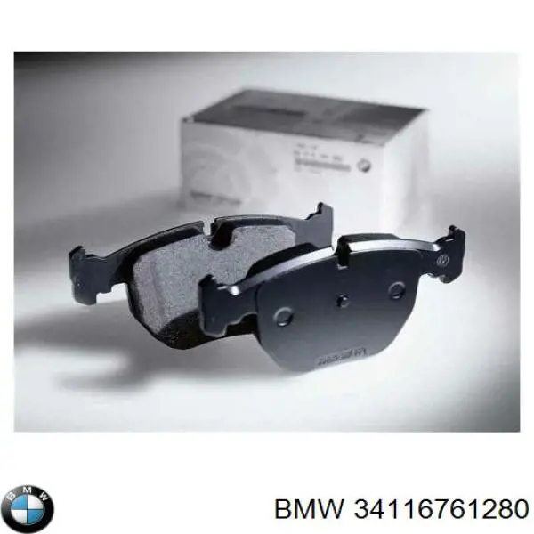 Купити 34116761280 BMW Колодки гальмівні передні, дискові