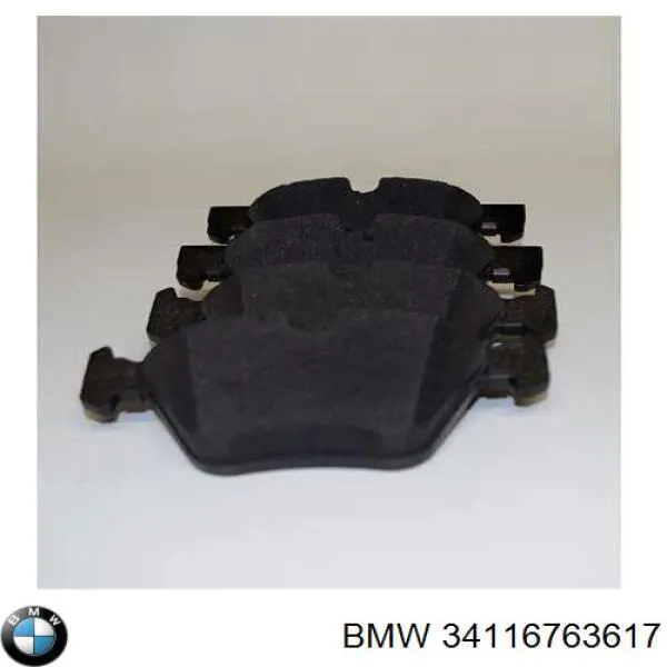 Тормозні колодки BMW 34116763617