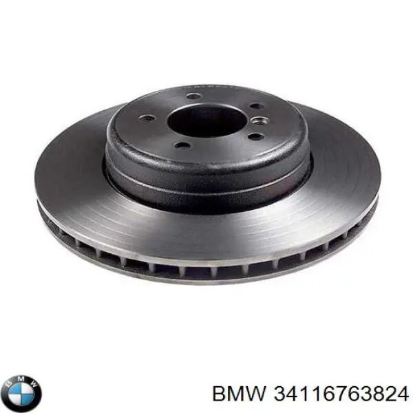 Диск гальмівний передній BMW 34116763824