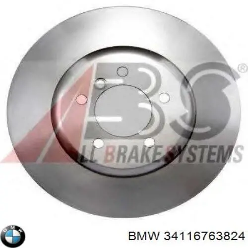 Купити 34116763824 BMW Ротор гальмівний