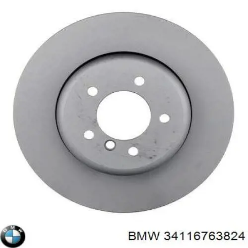 Гальмівні диски передні 34116763824 BMW