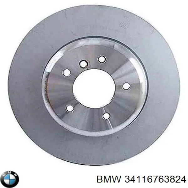 Диск переднього гальма BMW 34116763824 ціна, від 101.19 USD
