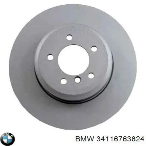 Гальмівні диски передні 34116763824 BMW