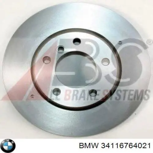 34116764021 BMW Гальмо дискове переднє