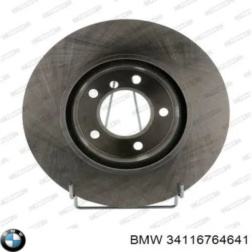 Гальмівні диски передні 34116764641 BMW