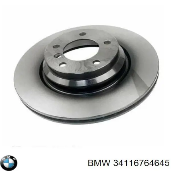Диск гальмівний передній BMW 34116764645