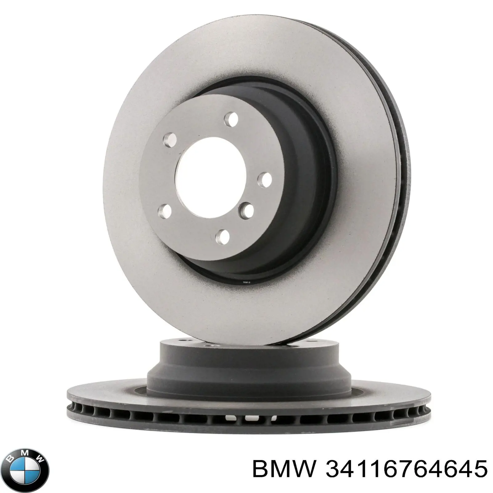 Гальмівні диски передні 34116764645 BMW