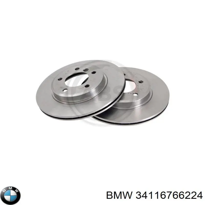 Купити 34116766224 BMW Ротор гальмівний