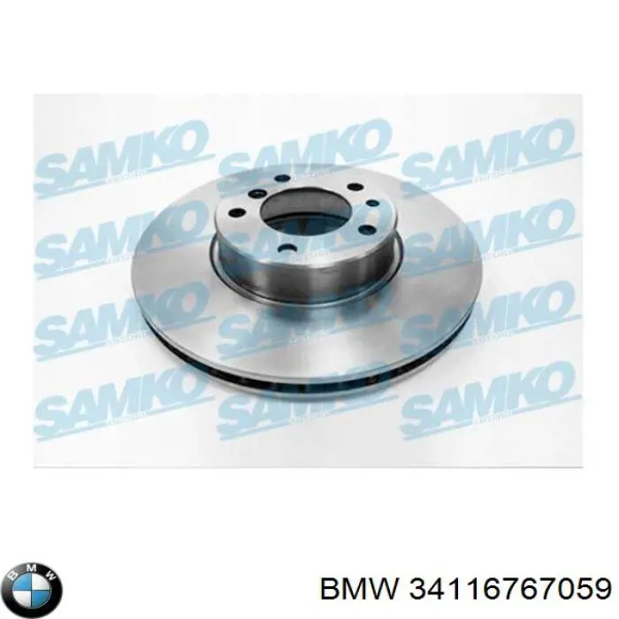 Купити 34116767059 BMW Ротор гальмівний